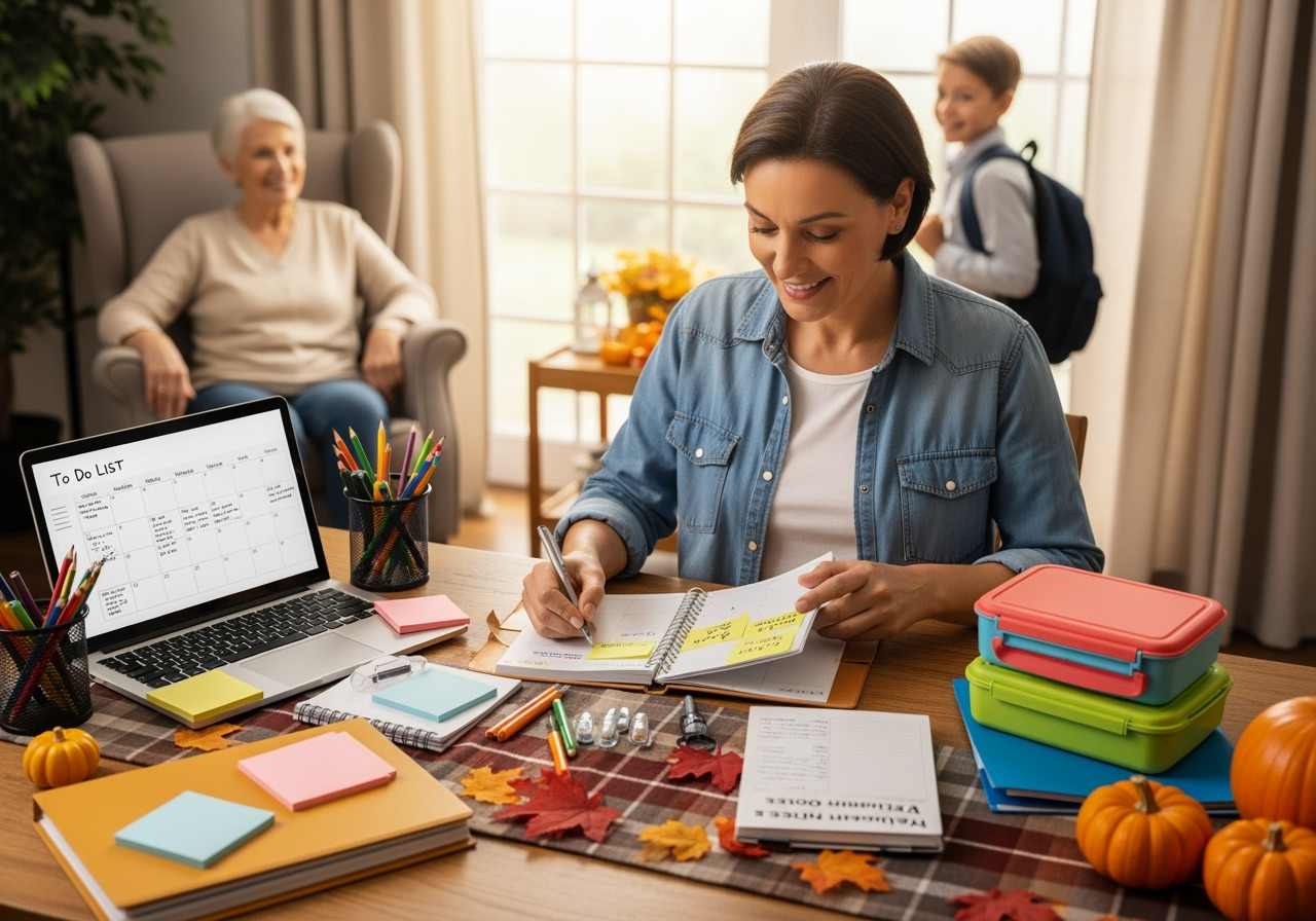 You are currently viewing The Sandwich Generation: “Back-to-School & Coping with Change