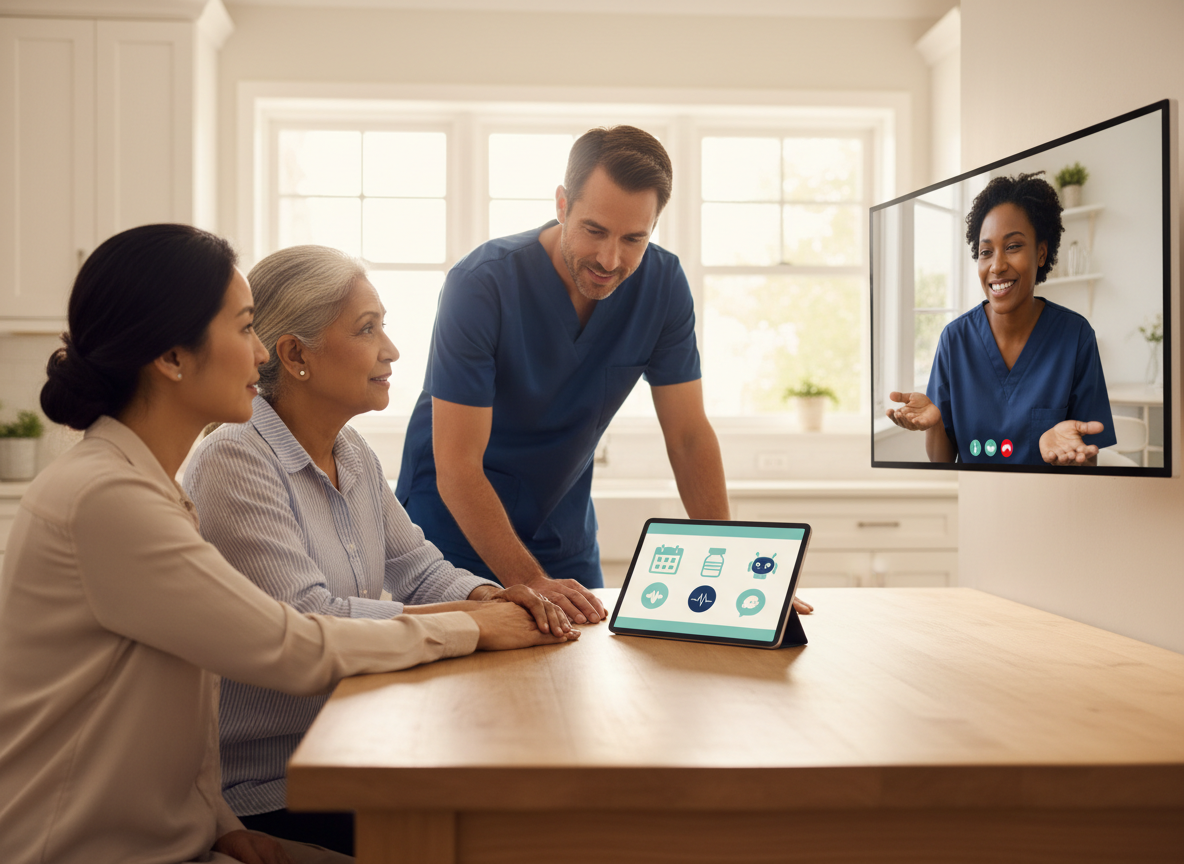 You are currently viewing AI for Family Caregivers: Quick Answers vs Human Connection